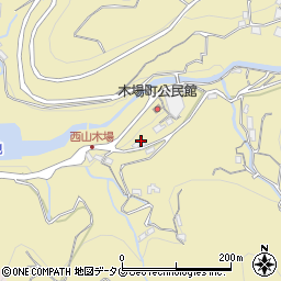 長崎県長崎市木場町1453周辺の地図