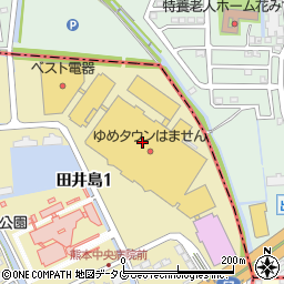 クールカレアン　熊本浜線店周辺の地図