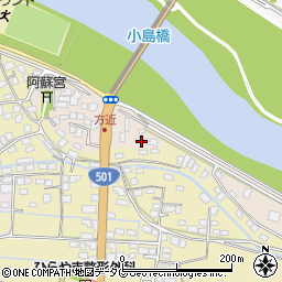 〒861-5285 熊本県熊本市西区小島上町の地図