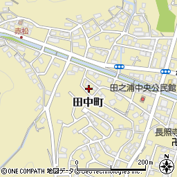 長崎県長崎市田中町1119周辺の地図