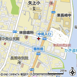 金剛株式会社　長崎支店周辺の地図