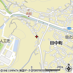 長崎県長崎市田中町1377周辺の地図