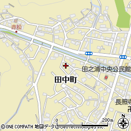長崎県長崎市田中町1121周辺の地図