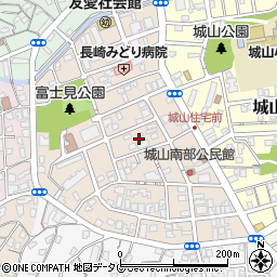 長崎県長崎市富士見町8周辺の地図