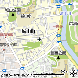 建設長崎　本部周辺の地図