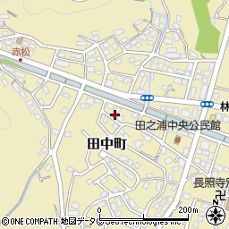 長崎県長崎市田中町1116周辺の地図