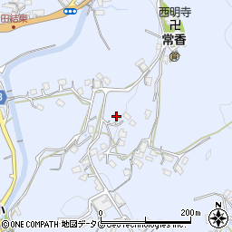 長崎県諫早市飯盛町里1788周辺の地図