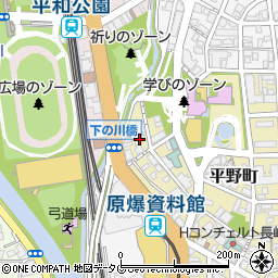 長崎病協周辺の地図