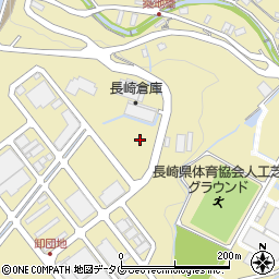 長崎県長崎市田中町580周辺の地図