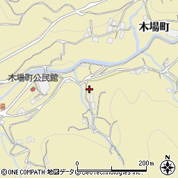 長崎県長崎市木場町1452周辺の地図