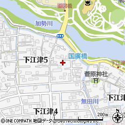 レークサイド江津周辺の地図