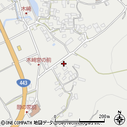 熊本県上益城郡益城町赤井2139-1周辺の地図