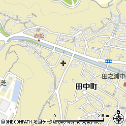 長崎県長崎市田中町1171周辺の地図