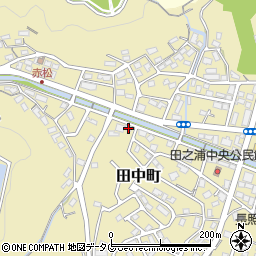 長崎県長崎市田中町1124周辺の地図