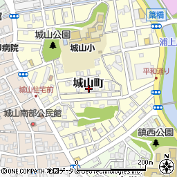 〒852-8021 長崎県長崎市城山町の地図