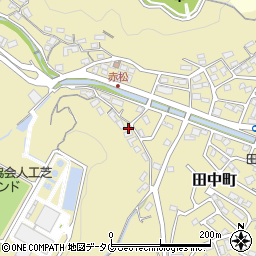 長崎県長崎市田中町1388周辺の地図