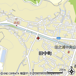 長崎県長崎市田中町1128周辺の地図