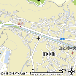 長崎県長崎市田中町1172周辺の地図