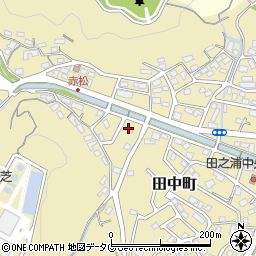 長崎県長崎市田中町1175周辺の地図