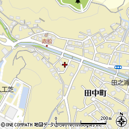 長崎県長崎市田中町1179周辺の地図
