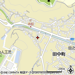 長崎県長崎市田中町1182周辺の地図