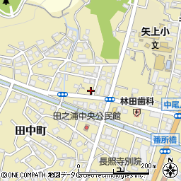 長崎県長崎市田中町1567周辺の地図