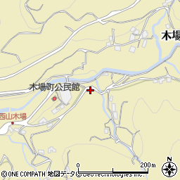 長崎県長崎市木場町1569周辺の地図