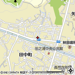 長崎県長崎市田中町1546周辺の地図
