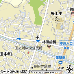 長崎県長崎市田中町1578周辺の地図