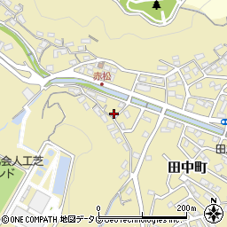長崎県長崎市田中町1364周辺の地図