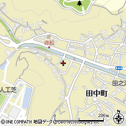長崎県長崎市田中町1181周辺の地図