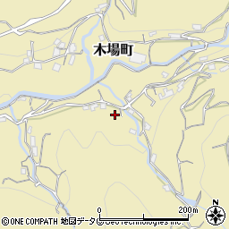 長崎県長崎市木場町1420周辺の地図
