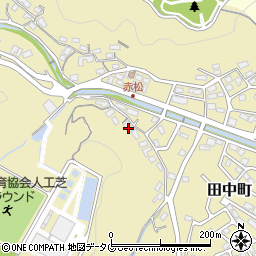 長崎県長崎市田中町1397周辺の地図