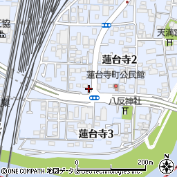 西部日東エース株式会社　熊本営業所周辺の地図