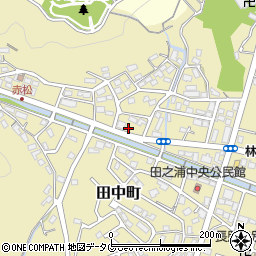 長崎県長崎市田中町1539周辺の地図