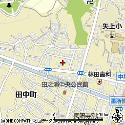 長崎県長崎市田中町1564周辺の地図