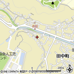 長崎県長崎市田中町1365周辺の地図