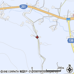 長崎県諫早市飯盛町里2269周辺の地図
