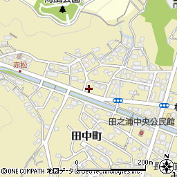 長崎県長崎市田中町1538周辺の地図