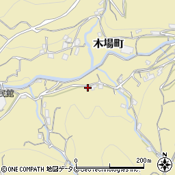 長崎県長崎市木場町1438-2周辺の地図