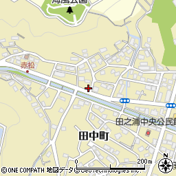 長崎県長崎市田中町1460周辺の地図