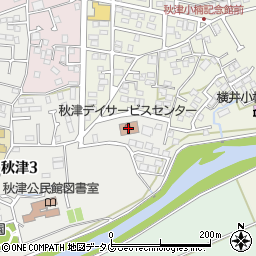 熊本市社会福祉事業団 秋津居宅介護支援事業所周辺の地図