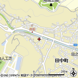 長崎県長崎市田中町1358周辺の地図