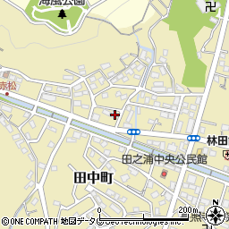 長崎県長崎市田中町1542周辺の地図