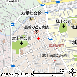 長崎県長崎市富士見町17周辺の地図