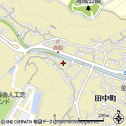 長崎県長崎市田中町1366周辺の地図