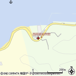 西岡造船所周辺の地図
