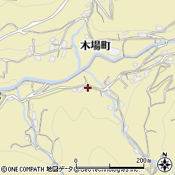 長崎県長崎市木場町1418周辺の地図