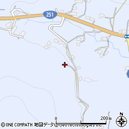 長崎県諫早市飯盛町里2362周辺の地図