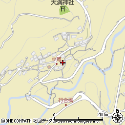 長崎県長崎市田中町4625周辺の地図